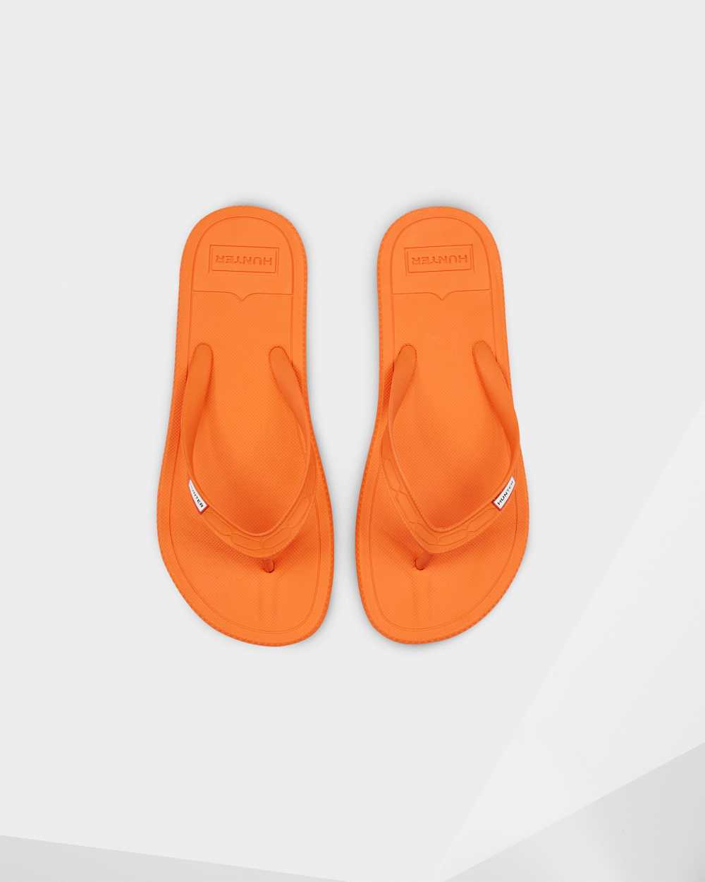 Hunter Original Women's Flip Flops NZ-55077N Orange